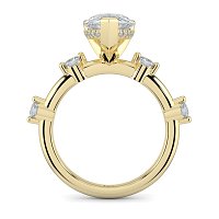 Ariel with Round Prong-Set on Band