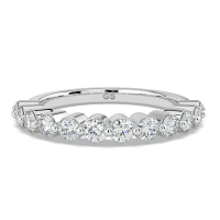 Ariel Natural Diamond Wedding Ring 0.60cts Total Weight