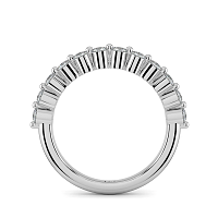 Ariel Natural Diamond Wedding Ring 0.60cts Total Weight