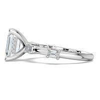 Ariel with Emerald Prong-Set on Band