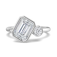 Selena Two Stones Assymetric