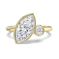 Selena Two Stones Assymetric