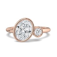 Selena Two Stones Assymetric