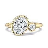 Selena Two Stones Assymetric