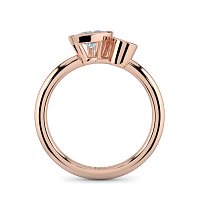 Selena Two Stones Assymetric