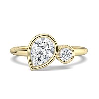 Selena Two Stones Assymetric