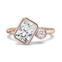 Selena Two Stones Assymetric