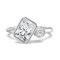 Selena Two Stones Assymetric