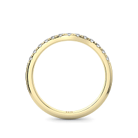 Pure Fancy Wedding Ring with Natural Diamonds 0.2ct Total Weight