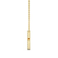 S Eternal Initial Pendant with Lab-Grown Diamonds and Attached Chain 0.08cts