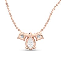 Trilogy Pendant with attached chain
