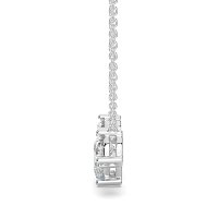 Trilogy Pendant with attached chain