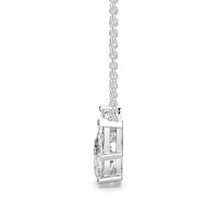 Trilogy Pendant with attached chain