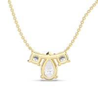 Trilogy Pendant with attached chain