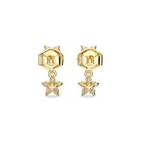 Earring Studs with Natural Diamonds 0.18cts Total Weight