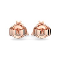 Earring Studs with Natural Diamonds 0.70cts Total Weight