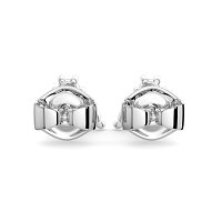 Earring Studs with Natural Diamonds 0.70cts Total Weight
