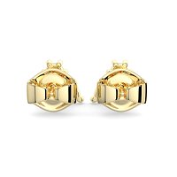 Earring Studs with Natural Diamonds 0.70cts Total Weight