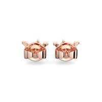 Earring Studs with Natural Diamonds 0.23cts Total Weight