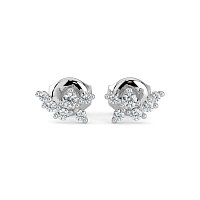 Earring Studs with Natural Diamonds 0.23cts Total Weight