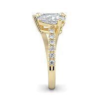 Toi&Moi 2 Stones Ring with IGI LG Diamonds 2.68cts Total Weight