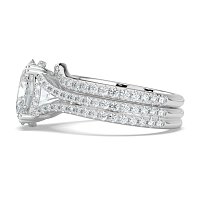 Dalia with Diamonds on Double Split Band