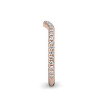 Dalia with Diamonds on Double Split Band