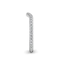Dalia with Diamonds on Double Split Band