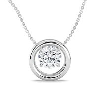 Claw Set Pendant with 1ct Lab-grown Diamond