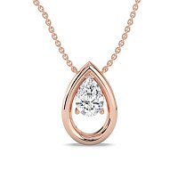 Claw Set Pendant with 1ct Lab-grown Diamond