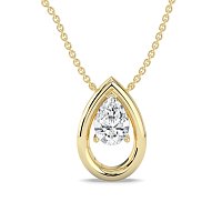 Claw Set Pendant with 1ct Lab-grown Diamond