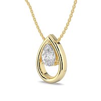 Claw Set Pendant with 1ct Lab-grown Diamond