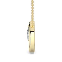Pendant with Pear Lab Grown Diamonds 1.06cts Total Weight