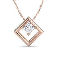 Claw Set Pendant with 1ct Lab-grown Diamond