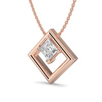 Claw Set Pendant with 1ct Lab-grown Diamond