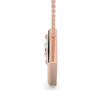 Claw Set Pendant with 1ct Lab-grown Diamond