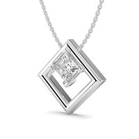 Claw Set Pendant with 1ct Lab-grown Diamond