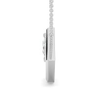 Claw Set Pendant with 1ct Lab-grown Diamond