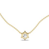Pendant with Attached Chain