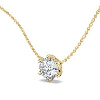 Pendant with Attached Chain