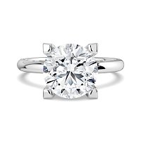 Ariel 4 Claws with Diamonds on prongs