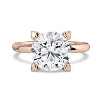 Ariel 4 Claws with Diamonds on prongs