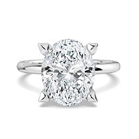 Ariel 4 Claws with Diamonds on prongs