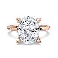 Ariel 4 Claws with Diamonds on prongs