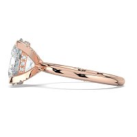 Ariel 4 Claws with Diamonds on prongs