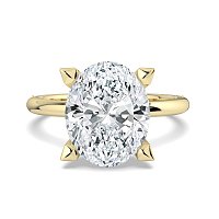 Ariel 4 Claws with Diamonds on prongs
