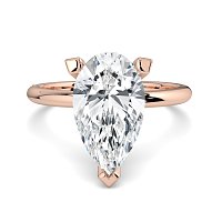 Ariel 4 Claws with Diamonds on prongs