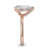 Ariel 4 Claws with Diamonds on prongs