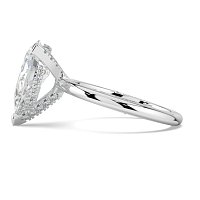 Ariel 4 Claws with Diamonds on prongs