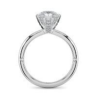 Ariel 4 Claws with Diamonds on prongs